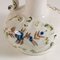 Brocca antica floreale in ceramica decorata a mano, Immagine 3
