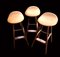 Rosewood Bar Stools by Erik Buch for Oddense Maskinsnedkeri / O.D. Møbler, 1960s, Set of 3 1