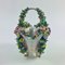 Antiker Floraler Porzellan Korb mit Blumenbesatz von Meissen, 1800er 4