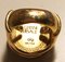 18K Gold Medusa Ring by Gianni Versace 9