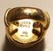 18K Gold Medusa Ring by Gianni Versace, Image 9