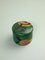 Modernist Abstract Painted Wooden Lidded Jar, 1930s 6