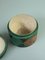 Modernist Abstract Painted Wooden Lidded Jar, 1930s 5