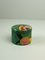Modernist Abstract Painted Wooden Lidded Jar, 1930s 1