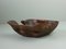 French Carved Olive Wood Bowl, 1950s 1