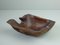 French Carved Olive Wood Bowl, 1950s 2