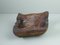 Cuenco francés de madera de olivo tallado, años 50, Imagen 12