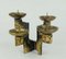 Mid-Century Brutalist Bronze 4-Arm Candleholder, Image 8