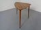 Table d'Appoint Mid-Century Triangulaire en Teck, 1960s 4