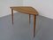 Dreieckiger Mid-Century Teak Beistelltisch, 1960er 6