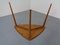 Table d'Appoint Mid-Century Triangulaire en Teck, 1960s 13