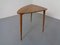 Mid-Century Triangular Teak Side Table, 1960s 7