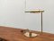 Lámpara de mesa minimalista Mid-Century de latón de Rosemarie & Rico Baltensweiler para Baltensweiler, Imagen 11