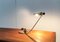 Lámpara de mesa minimalista Mid-Century de latón de Rosemarie & Rico Baltensweiler para Baltensweiler, Imagen 17