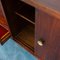 Wood and Brass Chest of Drawers, 1970s, Image 9