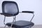 Italian Steel and Leather Armchair, 1960s, Image 12