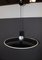 Black & White Sheet Metal Ceiling Lamp from FLOS, 1980s 7