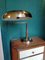 Wood & Brass Table Lamp, 1930s 2