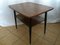 Art Deco Walnut Coffee Table with Shelf, 1970s, Image 5