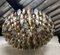 Murano Round Polychrome Polyhedra Chandelier, 1970s 7