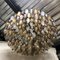 Murano Round Polychrome Polyhedra Chandelier, 1970s 6