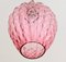 Pink Murano Glass Pendant Lamp, 1960s 9