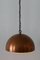 Mid-Century Danish Modern Copper Louisiana Pendant Lamp by Vilhelm Wohlert for Louis Poulsen, 1960s, Image 8