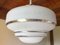 Mid-Century Pendant Light with Frosted Glass, 1950s 9