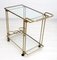 Mid-Century Modern Italian Brass Trolley, 1970s, Image 7