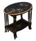 Antique Black Lacquer Nesting Tables, Set of 3 8