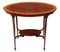 Antique Satinwood and Mahogany Side Table 1