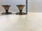 Art Deco Bronze Altar Candleholders from CAWA, 1930s, Set of 2 8