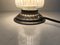 Scandinavian Functionalist Checkered Glass Table Lamp, 1950s 4