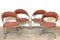 Italian Space Age Dining Chairs by Giotto Stoppino, 1970s, Set of 4 15