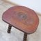 Mid-Century French Wooden Low Stool, 1950s 4