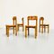 Vintage Danish Chairs in Solid Pine by Rainer Daumiller for Hirtshals Savaerk, Set of 4 7