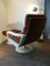 Vintage Tulip Fiberglass Lounge Chair and Footstool for Lusch, Image 6