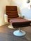 Vintage Tulip Fiberglass Lounge Chair and Footstool for Lusch, Image 7