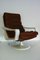 Vintage Tulip Fiberglass Lounge Chair and Footstool for Lusch 5