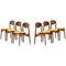 Dining Chairs by Erik Buck for Vamo Møbelfabrik, Denmark, Set of 6, Image 1