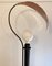 Floor Lamp in Black Painted Metal and Large Copper Leaf, 1980s 5