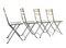 Arc En Ciel Steel Folding Chairs from Emu, Set of 4 2