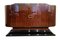 French Art Deco Sideboard in Rosewood Veneer from David Freres, 1920s 4