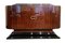French Art Deco Sideboard in Rosewood Veneer from David Freres, 1920s, Image 4
