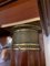 Empire Bookcase in Cherry Wood & Brass, 1810s 10