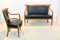 Italian Directoire Two-Seater Sofa in Solid Beech and Leather from Selva, Image 11