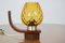 Mid-Century Wood Table Lamp from Drevo Humpolec, 1960s, Image 4