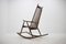 Rocking Chair Mid-Century Style Scandinave en Bois, 1960s 3
