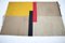 Large Mid Century Abstract Geometric Rugs, 1950s, Set of 2, Image 3