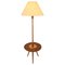 Mid-Century Wooden Floor Lamp by Jan Kalous for Uluv, 1950s, Image 1